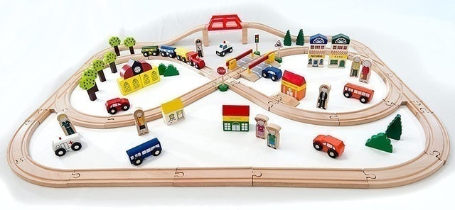 Wooden Train Set 1