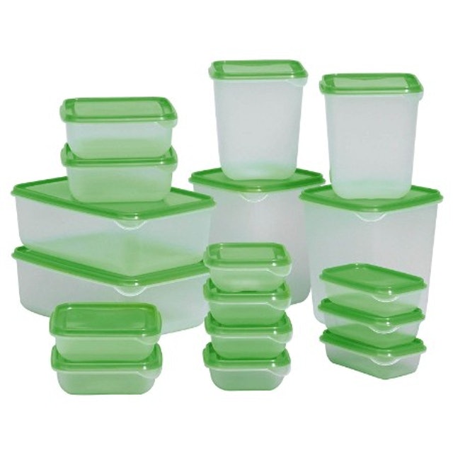 10. IKEA Pruta Food Container 17 Pack 1