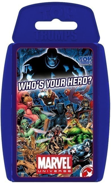 Marvel Universe Top Trumps Cards 1