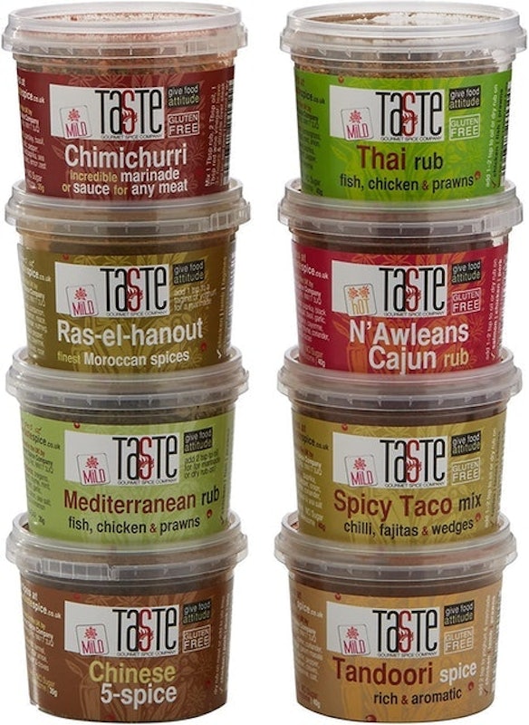 World Cuisine Spice Rub Kit 1