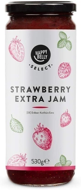 Happy Belly Select 75% Strawberry Jam 1
