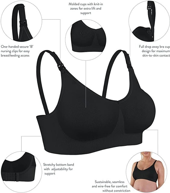 Seamless Nursing Bra 2