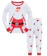 TEDD Christmas Pjs Kids Pyjamas Set 1