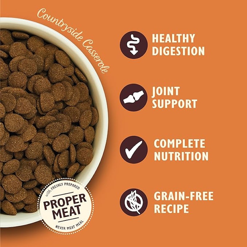 Natural Adult Dry Dog Food Chicken & Duck Grain-Free Recipe 2