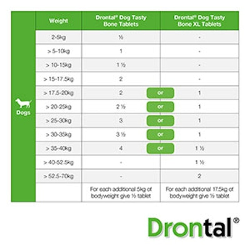 RS Pet Bayer Drontal Worming Tablet for Dogs 6