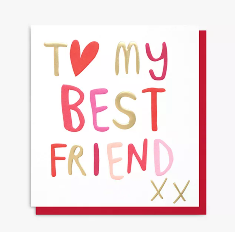 Best Friend Valentine's Day Card 1