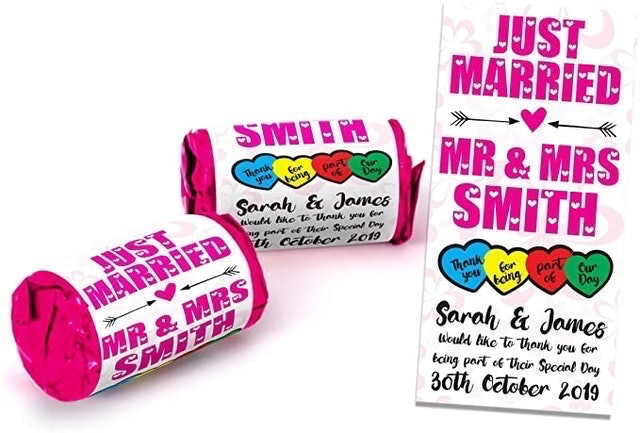 10 Best Wedding Favours UK | Chocolates Engraved Tags and More 1
