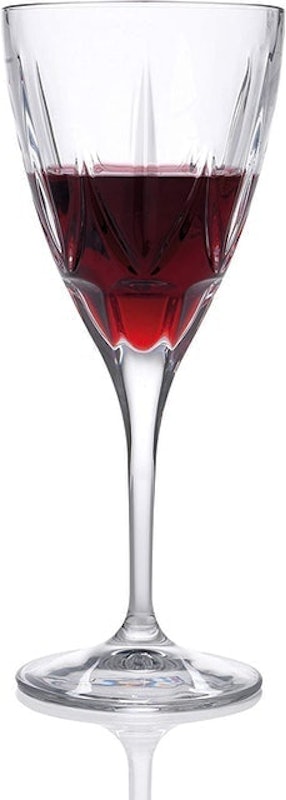 Twist Crystal Red Wine Glasses 1