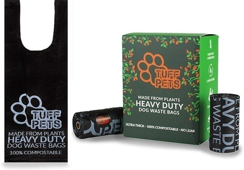Heavy Duty Dog Poop Bags Made from Plants 1