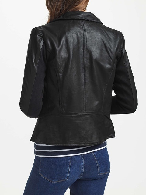 Sophie Leather Biker Jacket 3