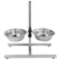 Argos Stainless Steel Dual Pet Dining Set 1