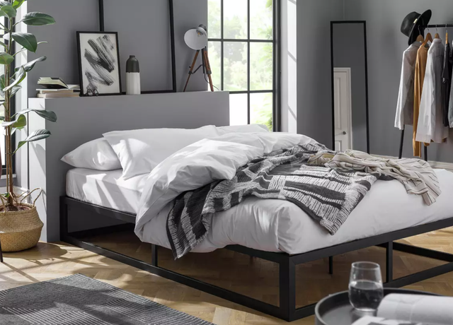 Platform Double Bed Frame 3
