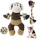 Toozey Dog Toys Monkey Set 1