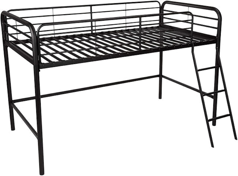 Metal Twin Loft Bed 1