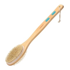 Brush With Soft and Stiff Bristles