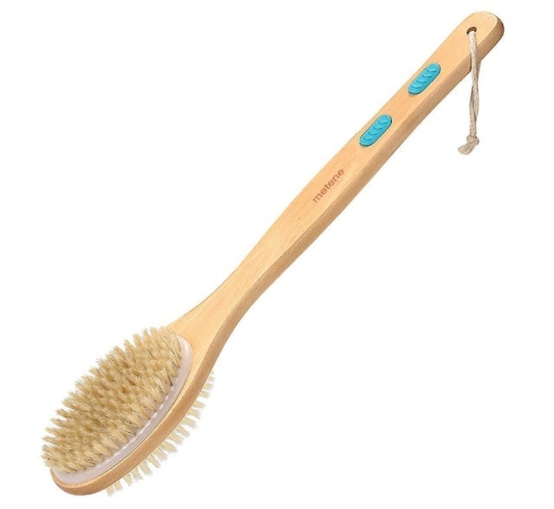 Brush With Soft and Stiff Bristles 1