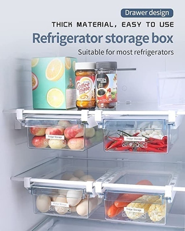 Pull Out Drawer Fridge Organizer 4