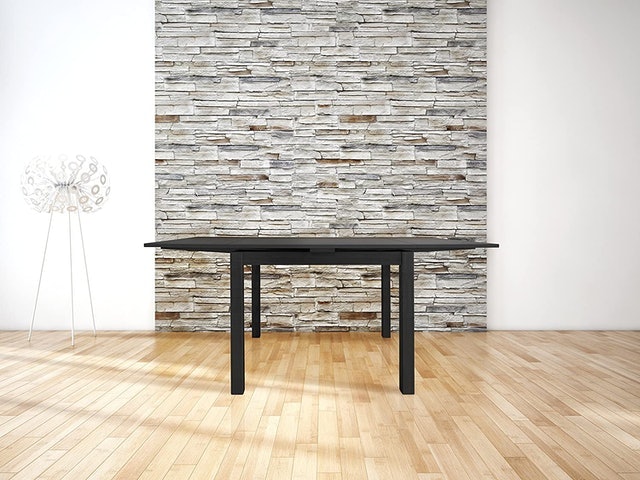 Extendable Solid Wood Dining Table  3