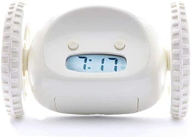 Alarm Clock on Wheels 2