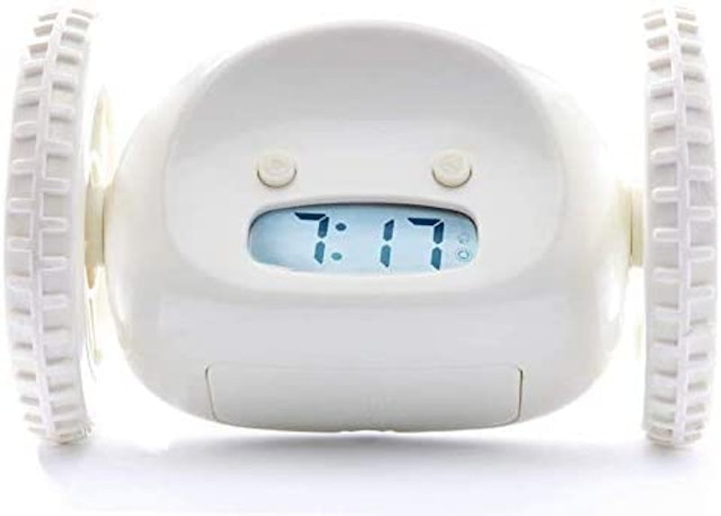 Alarm Clock on Wheels 2