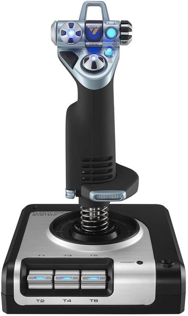 Saitek X52 Flight Control System, Controller and Joystick 2