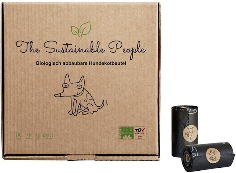 Premium Starch-Based Poop Bags 1
