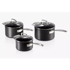 Toughened Non-Stick Saucepan & Lid Set