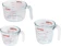 Pyrex 3-Piece Glass Measuring Cup Set 1