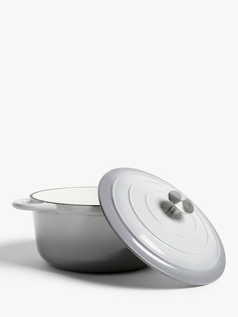 Cast Iron Round Casserole Dish 1