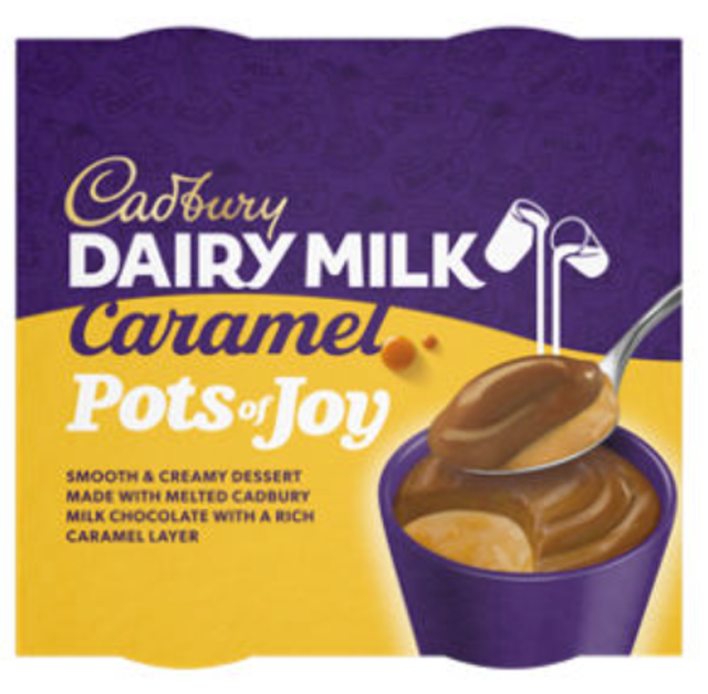 Dairy Milk Caramel Pots of Joy 1
