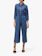 Phase Eight Jarah Denim Long Sleeve Button Jumpsuit 1