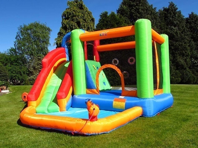 Large Canyon Bouncy Castle  3