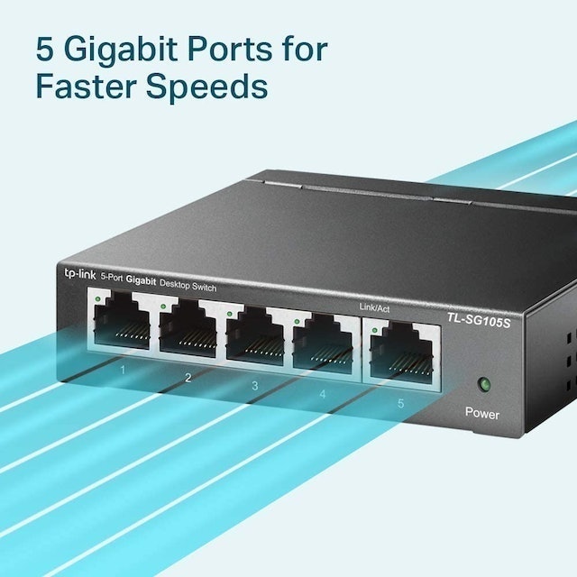 5 Port Gigabit Ethernet Network Switch 3