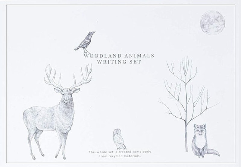 Woodland Animals Writing Kit 1