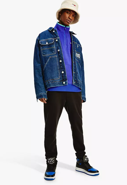 Mock Turtleneck Half Zip Relaxed Fit Fleece 2