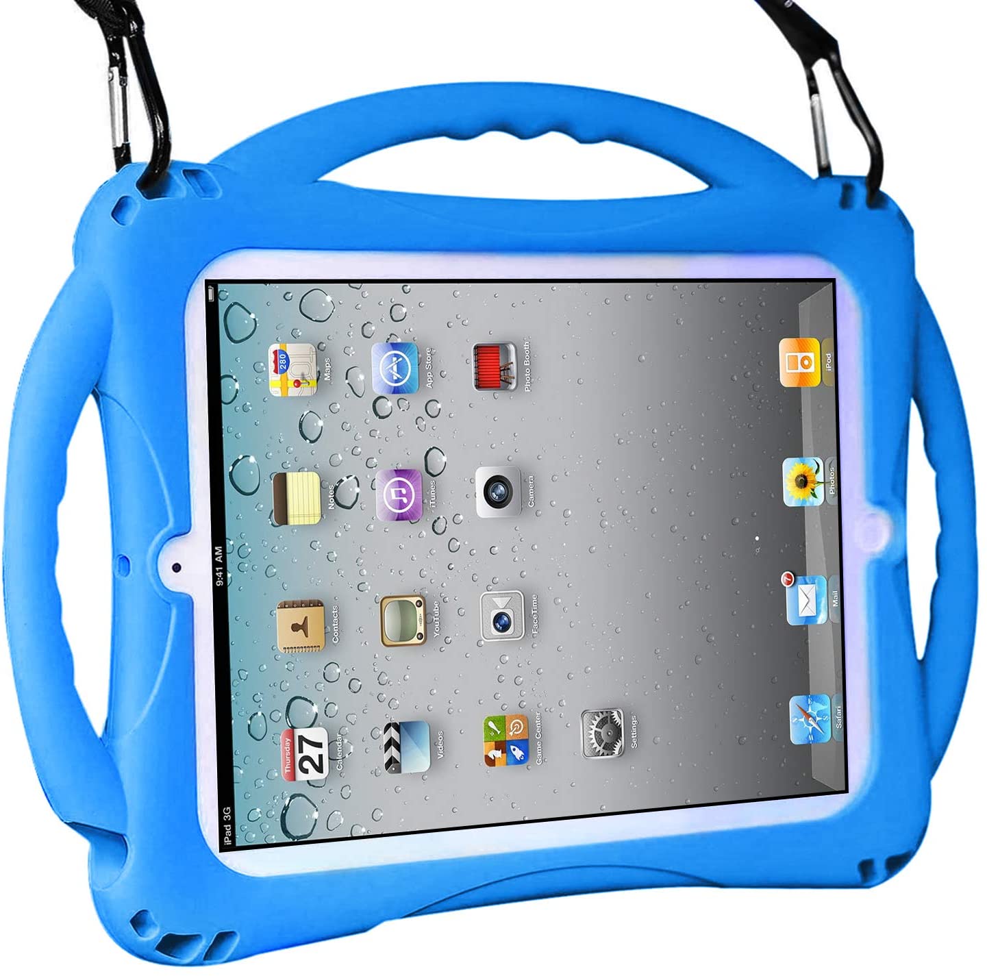 Shockproof Silicone Handle Stand Case 2