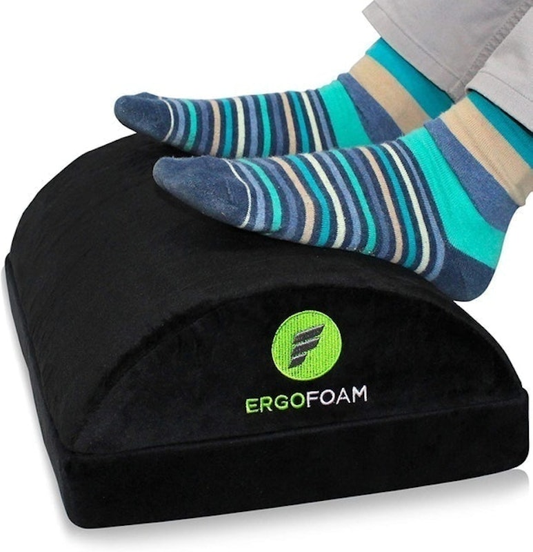 Adjustable Footrest for Under a Desk 1