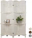Hartleys 4-Panel Shabby Chic Room Divider 1