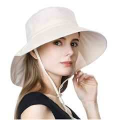 1. Siggi Wide-Brimmed Foldable Bucket Sun Hat