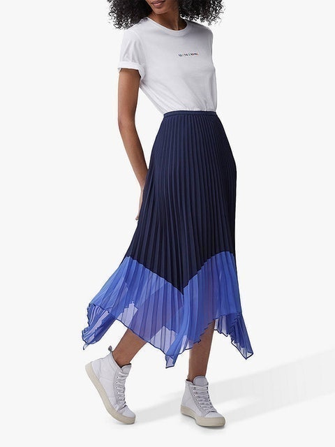 Ali Pleated Midi Skirt 1