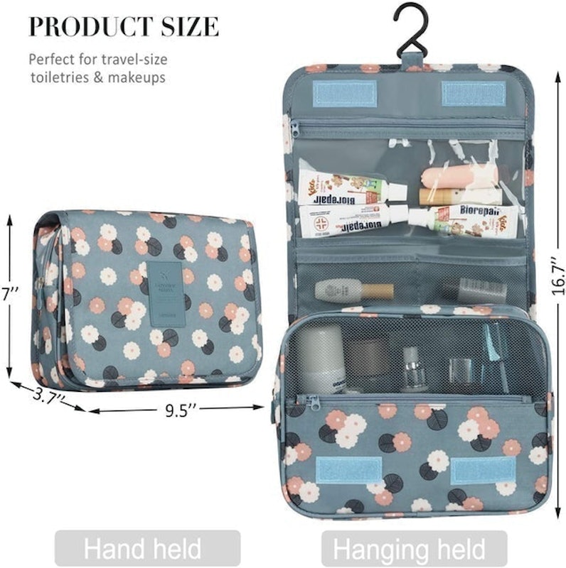 Folding Cosmetic Wash Bag with Hook 3