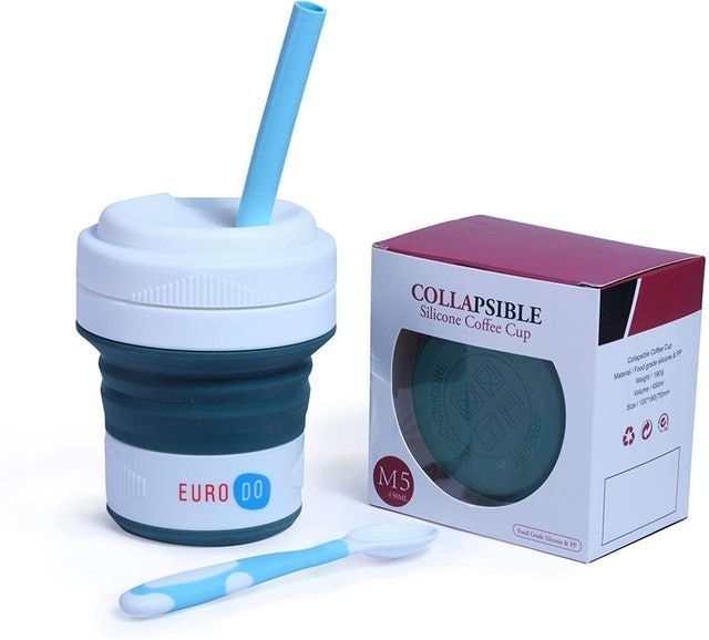Collapsible Silicone Coffee Cup 1
