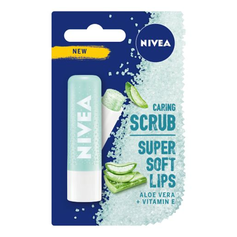 NIVEA Lip Scrub Aloe Vera Lip Balm 1