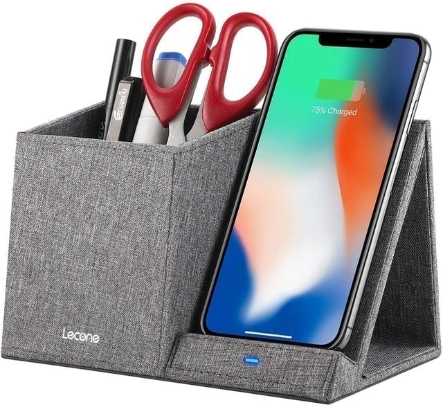 Wireless Charger with Desk Organiser 1