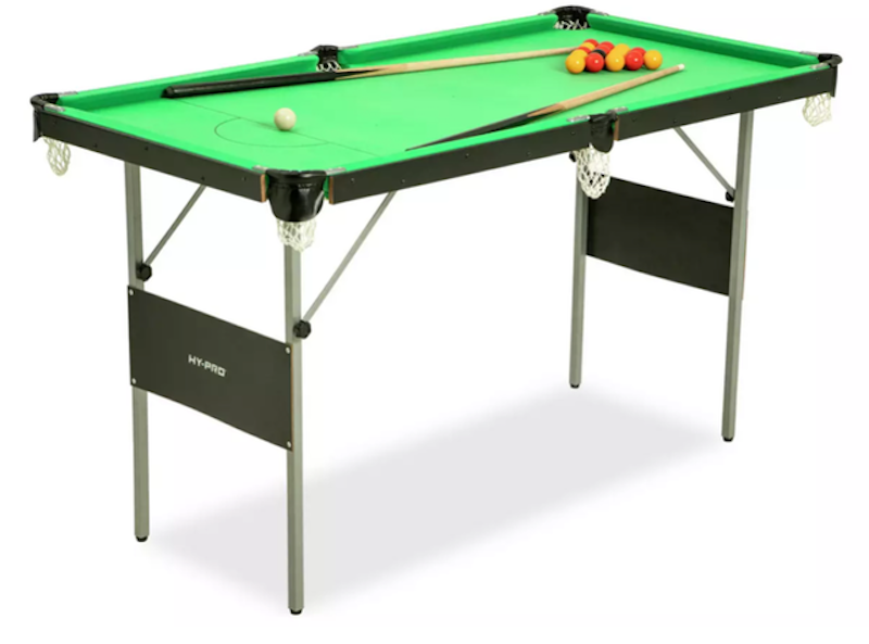 4ft 6in Folding Snooker and Pool Table 1