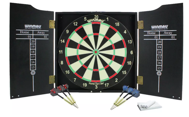 Home Double Sided Dartboard Set 1