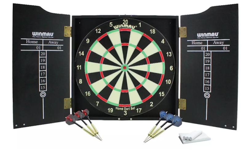 Home Double Sided Dartboard Set 1