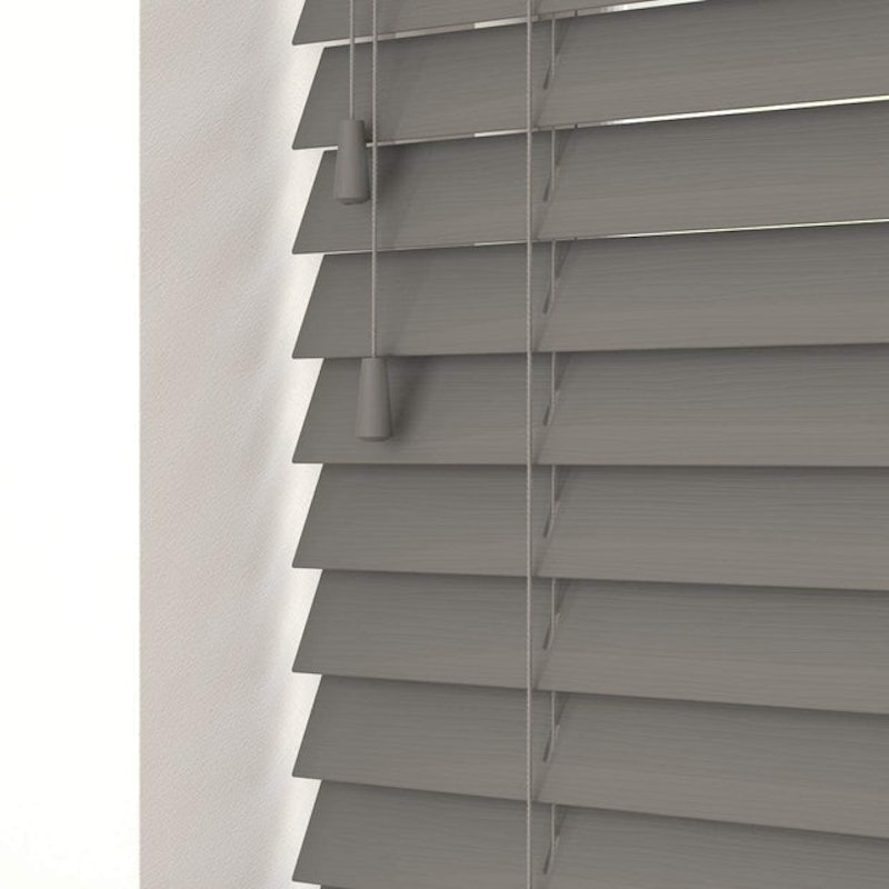 Fine Grain Faux Wooden Venetian Blinds 1
