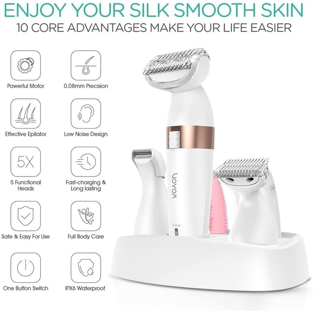 Wet and Dry Electric Lady Shaver 2