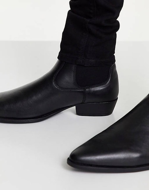 Vegan Chelsea Boots With Cuban Heel 3